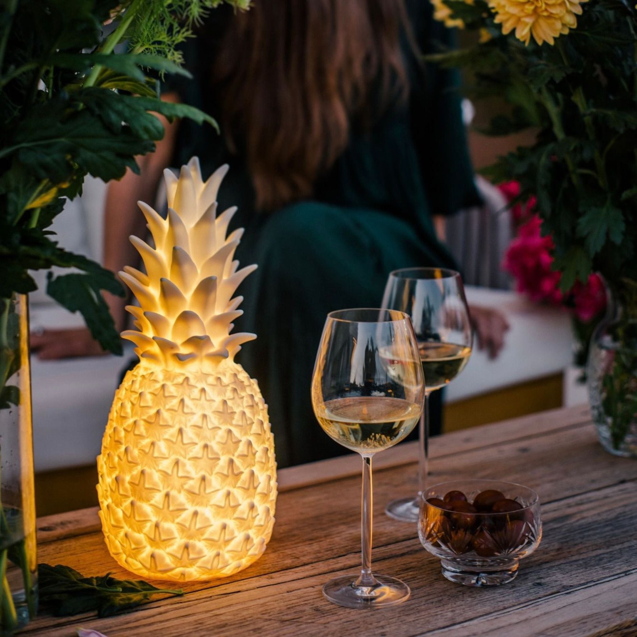 PINACOLADA lamp, Akku-LED Ananasleuchte mit Farbwechsel von Goodnight light