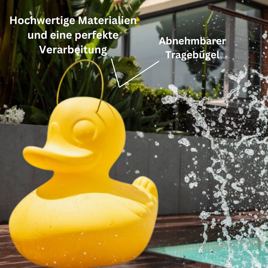 DUCK-DUCK lamp XL Schwimmleuchte - 51cm in Gelb von Goodnight light