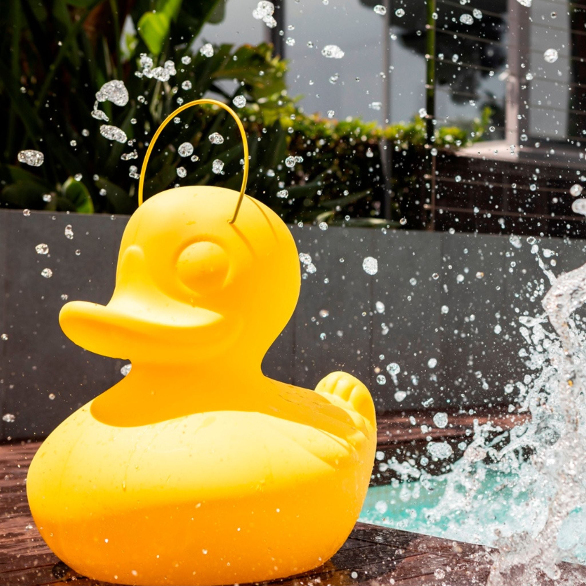 DUCK-DUCK lamp - Set aus 1 x XL (51cm) +1 x Small (30cm) in Gelb