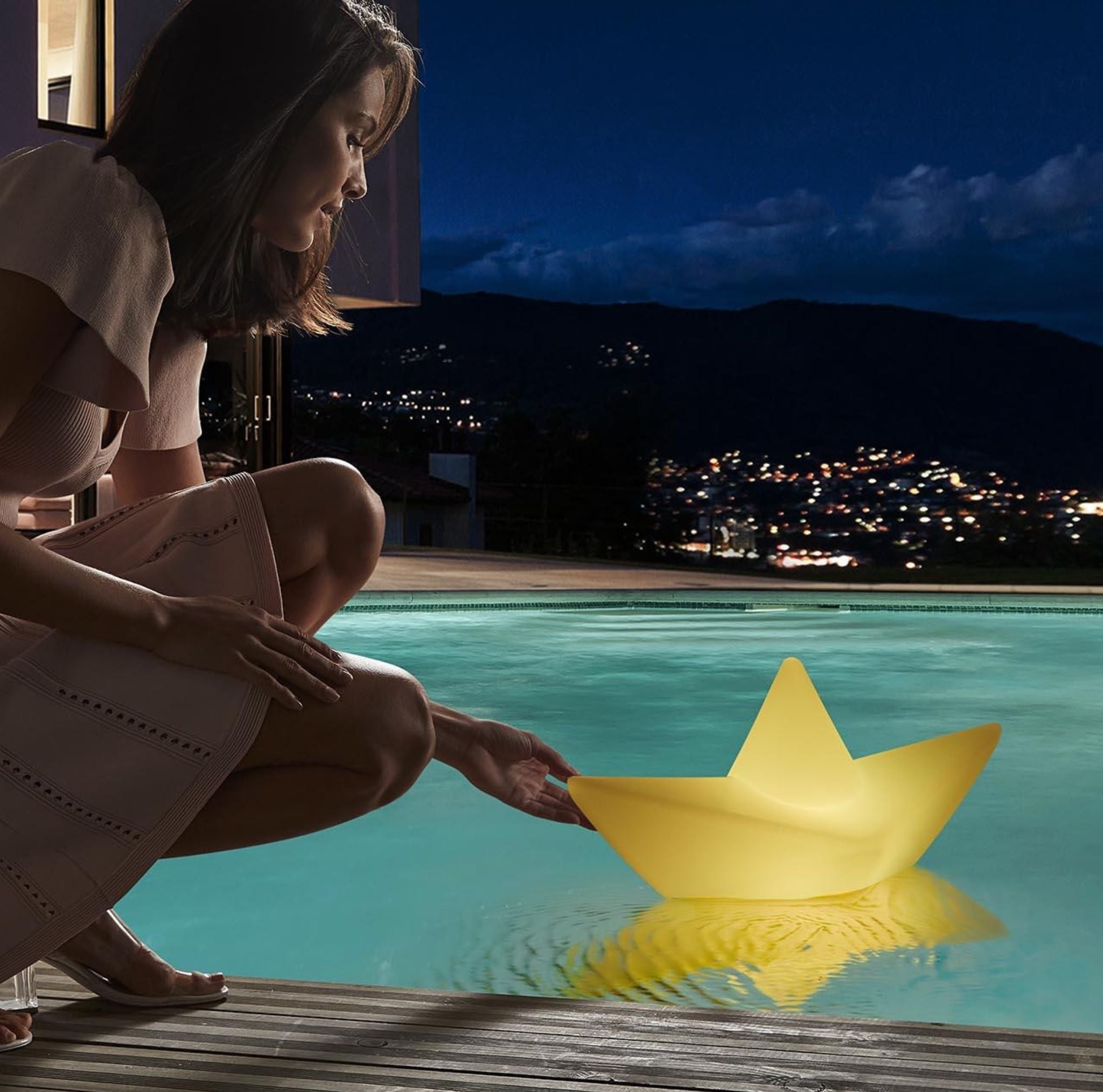 BOAT lamp kabellose Pool Leuchte mit Farbwechsel von Goodnight light