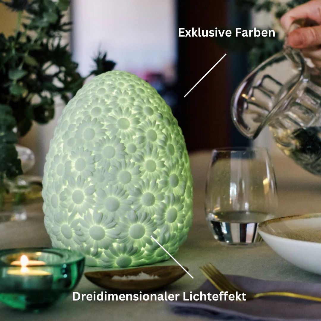 DAISY lamp - kabellose Tischleuchte in frischem hellgrün von Goodnight light