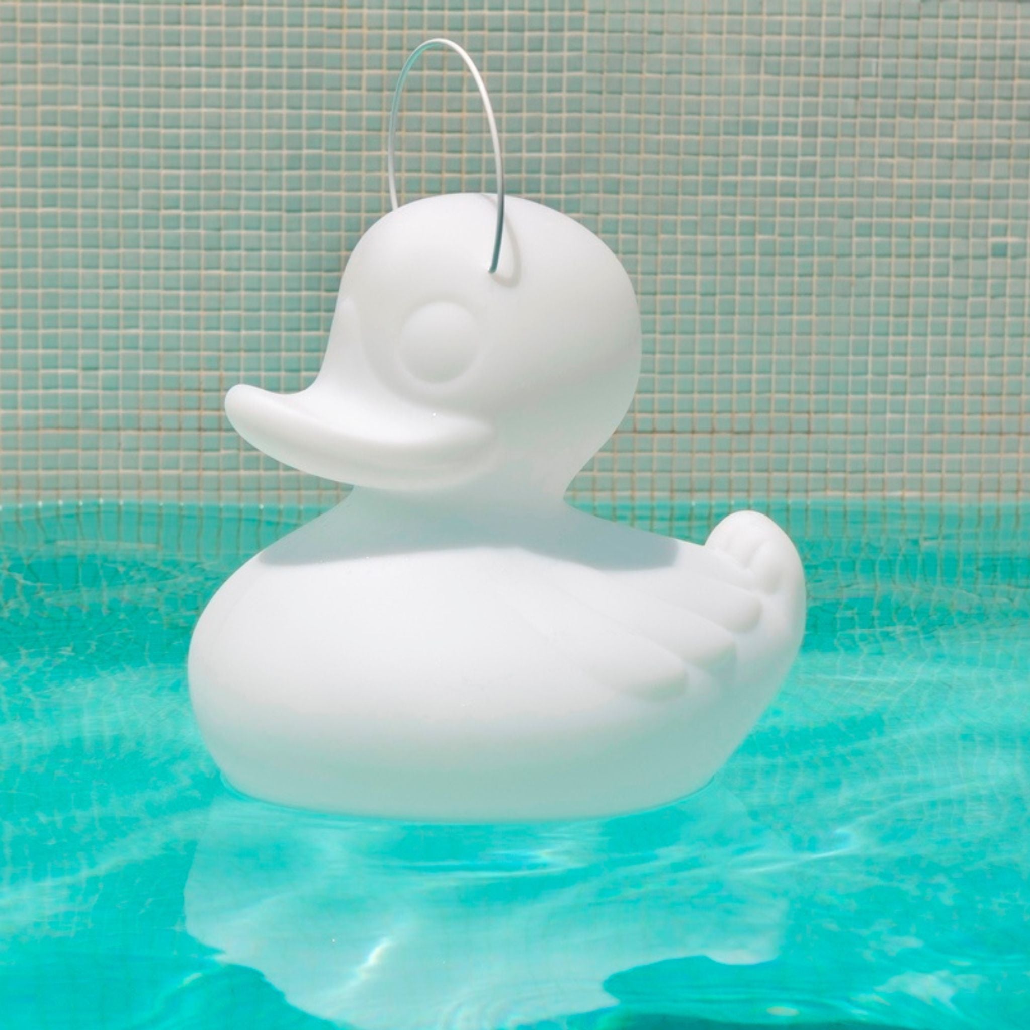 MEGA-DUCK lamp Schwimmente in Weiß von Goodnight light