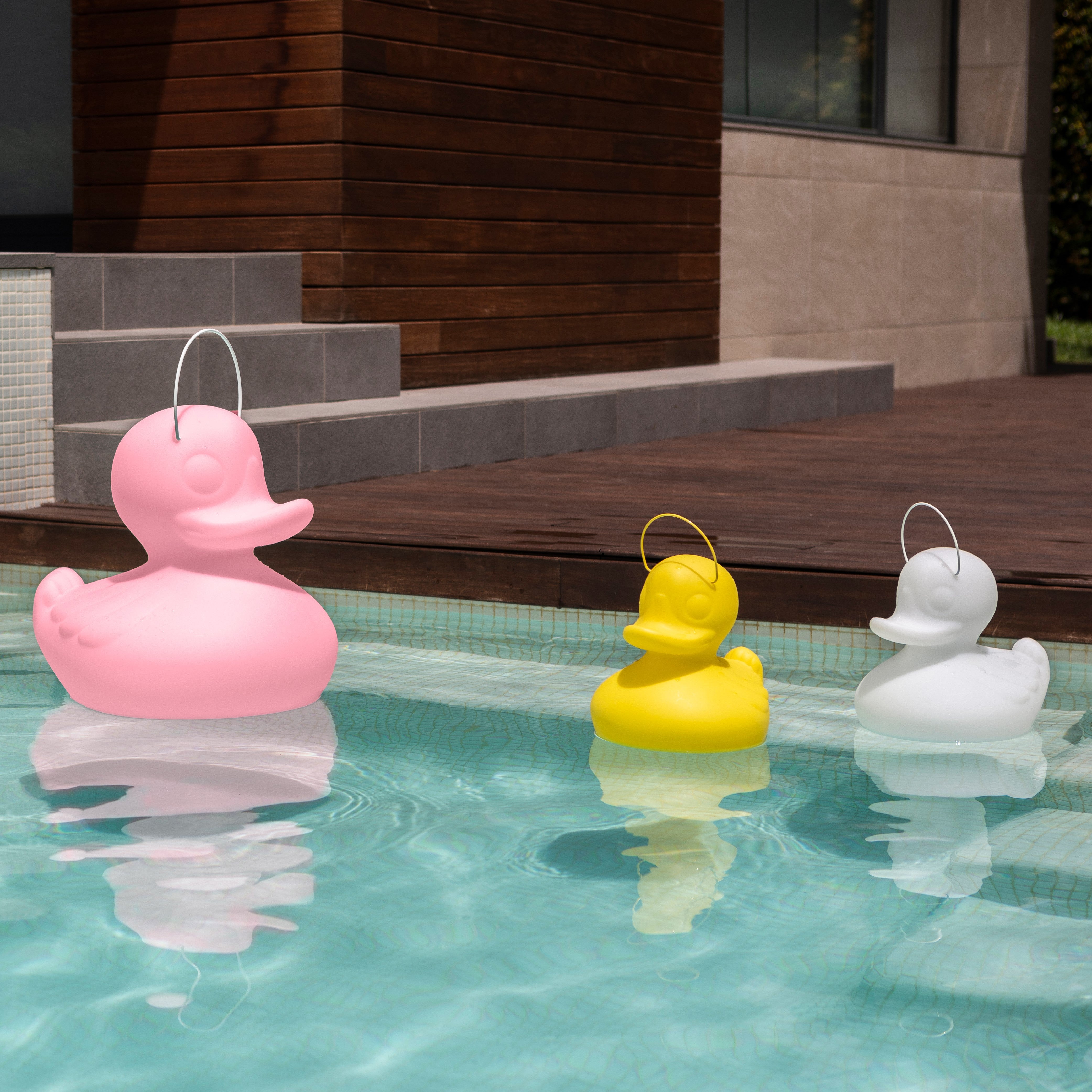 DUCK-DUCK lamp XL Schwimmleuchte - 51cm in PINK von Goodnight light