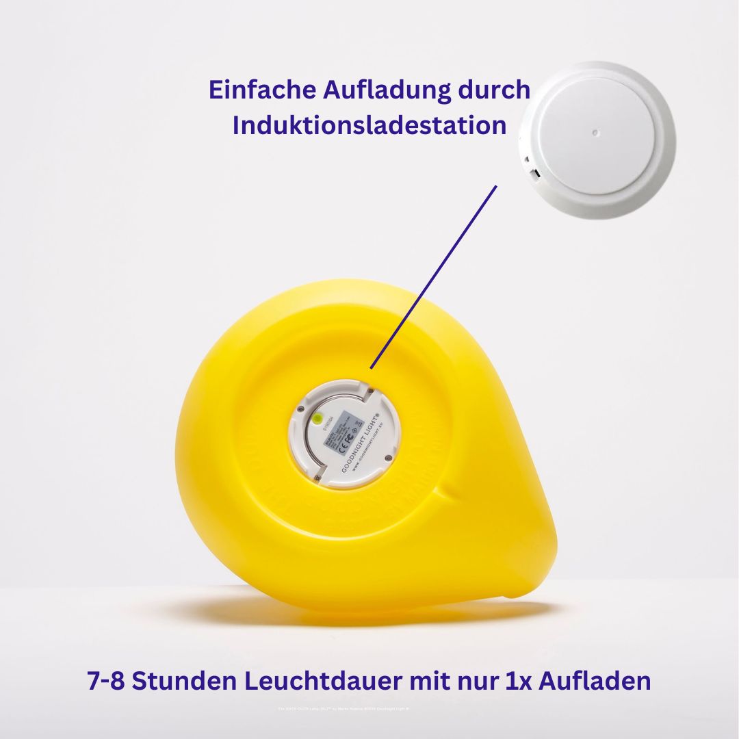 DUCK-DUCK lamp S - Schwimmleuchte 30cm in Gelb von Goodnight light