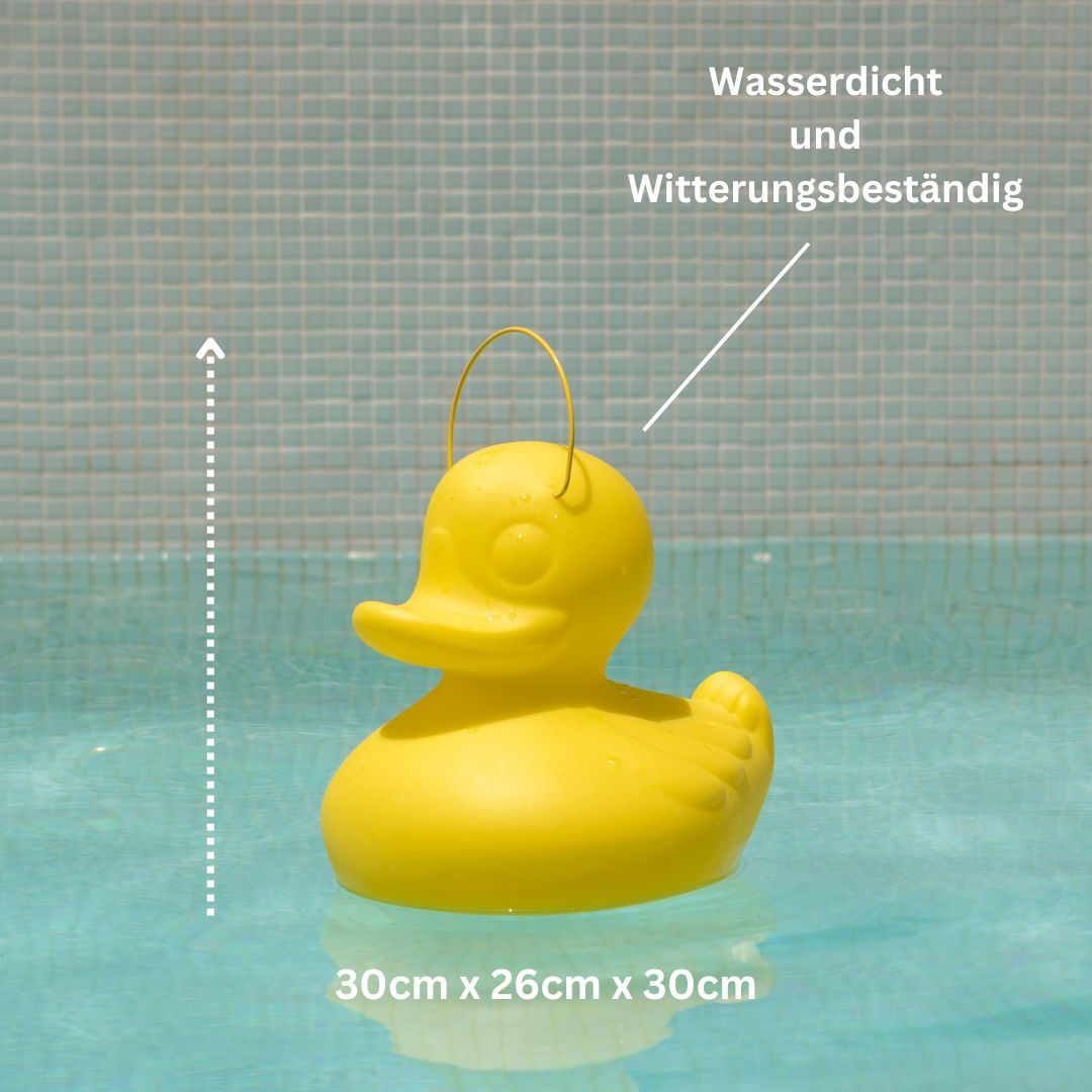 DUCK-DUCK lamp S - Schwimmleuchte 30cm in Gelb von Goodnight light