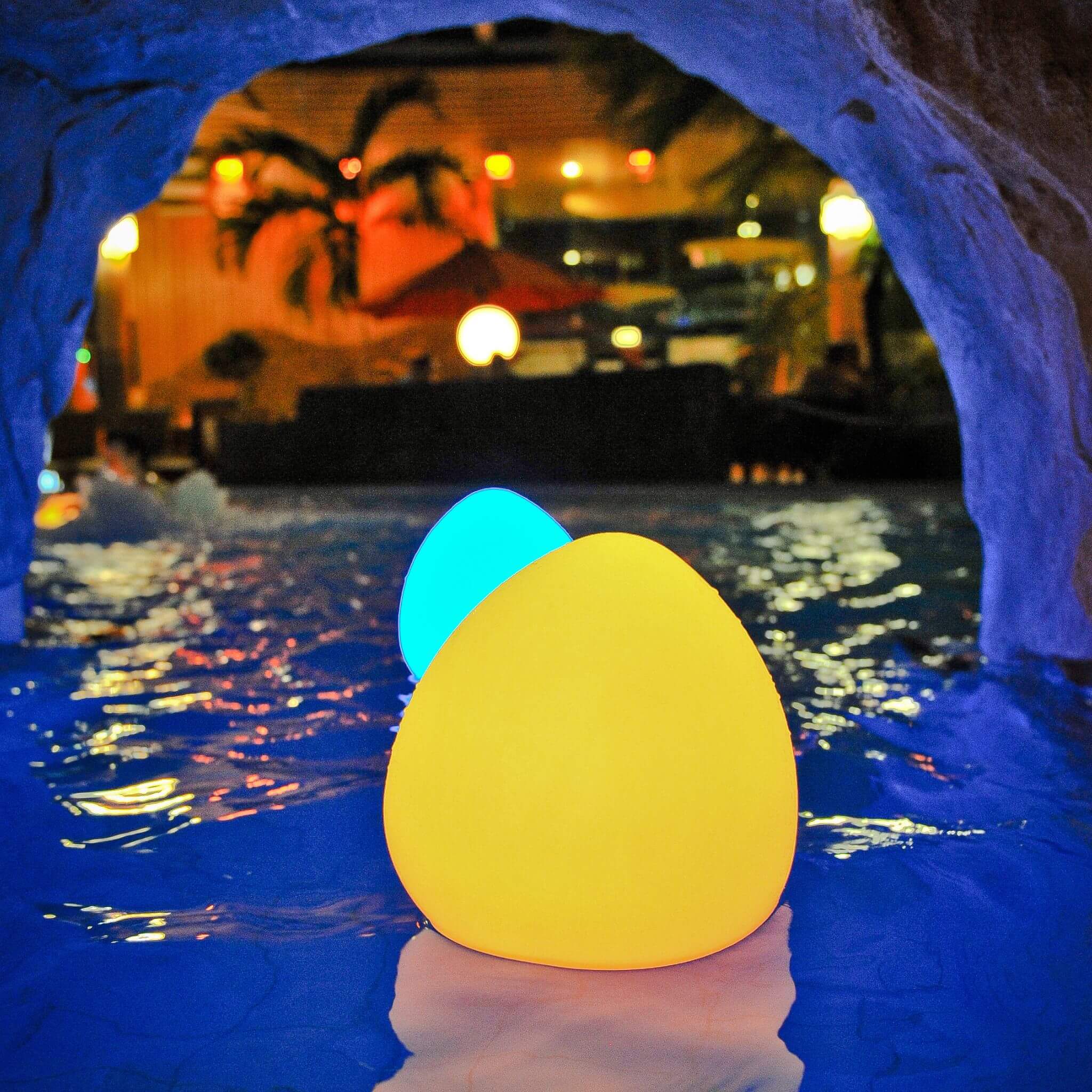 STONE L, Akku-LED Schwimmleuchte von Smart and Green