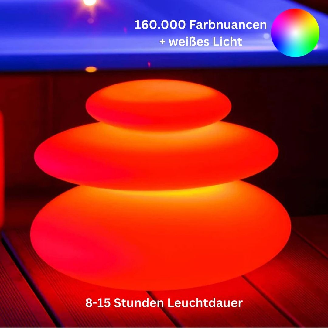 ZEN Designleuchte für Garten und Pool, Akku-LED Modul von Smart and Green